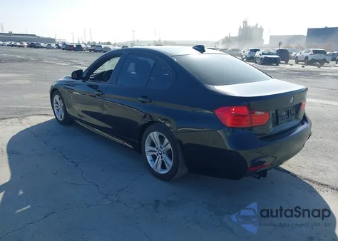 2013 BMW 328I z USA, uszkodzony, nr VIN WBA3C1C52DF435345